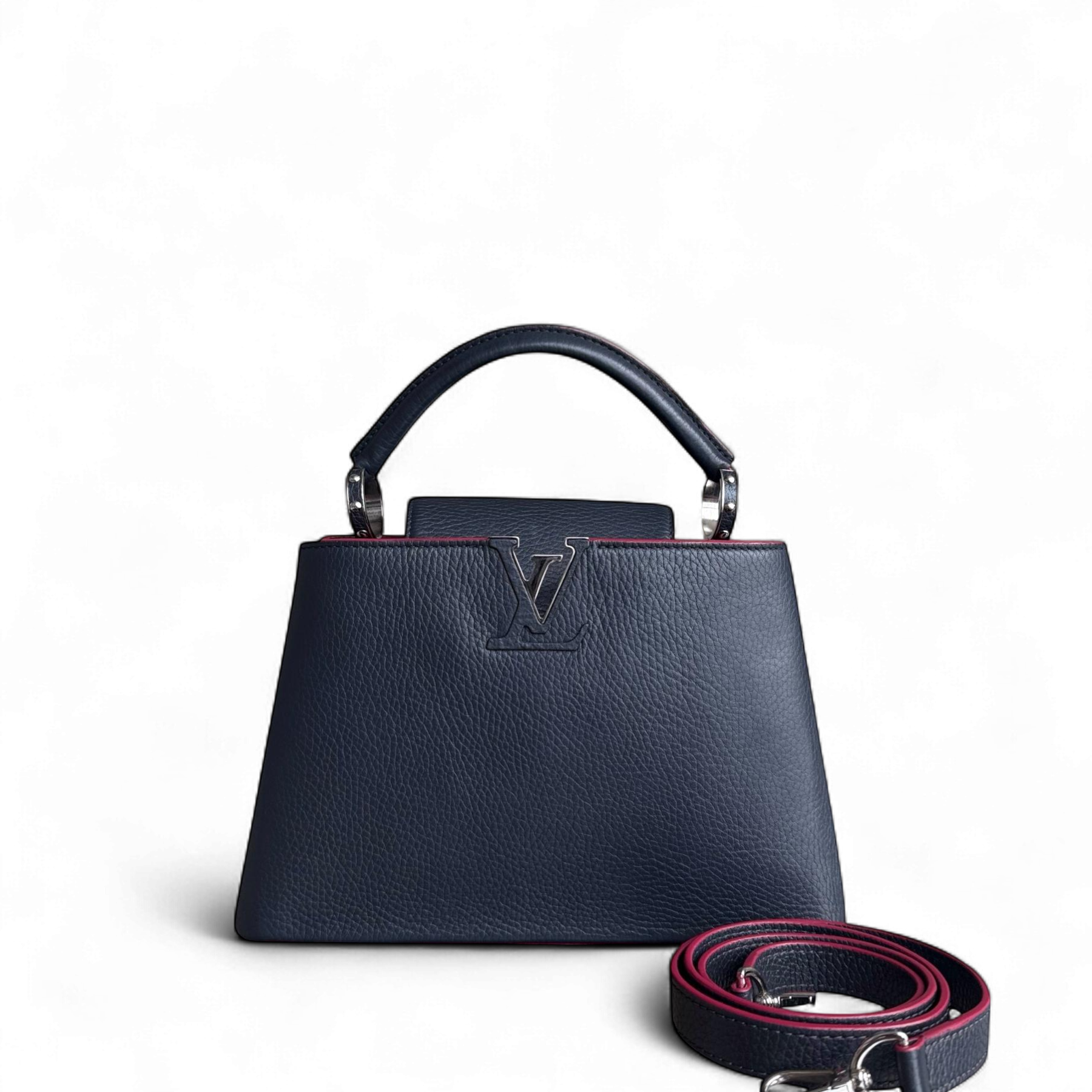 Louis Vuitton Capucines BB - Taurillon Grained Calfskin Marine Rogue Navy Blue