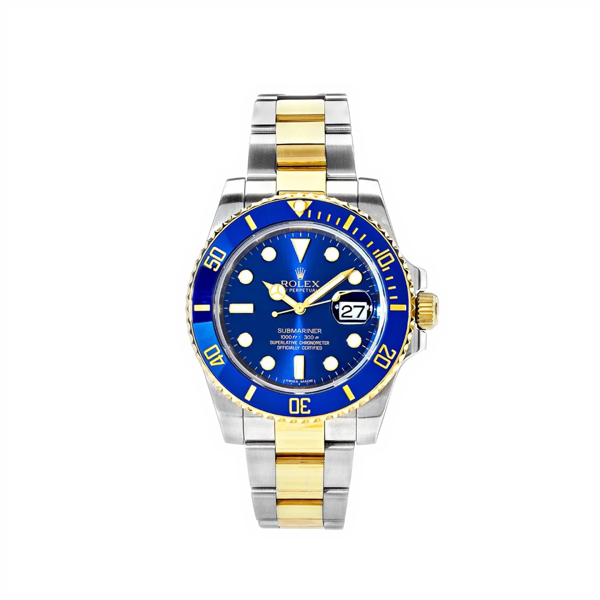 Rolex Two Tone Submariner 116613LB (Bluesy)